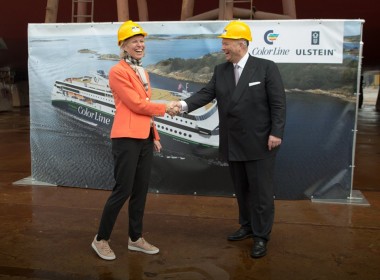Construction of world's largest plug-in hybrid ship underway at 