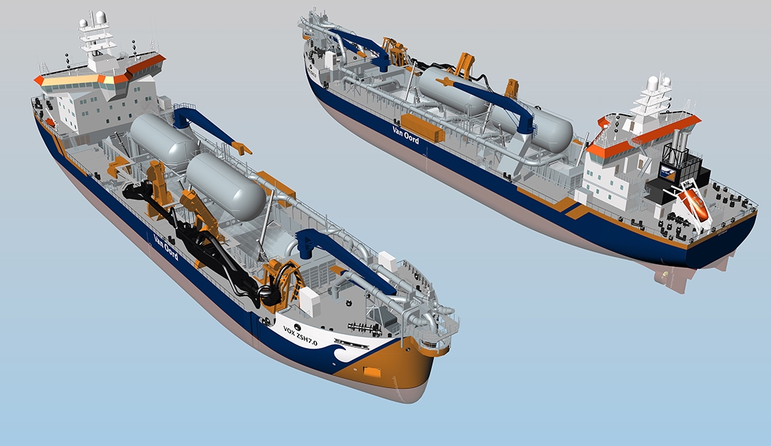 Van Oord orders two LNG-powered TSHDs - Baird Maritime