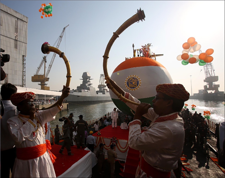 Indian Navy launches third Scorpene submarine - Baird Maritime