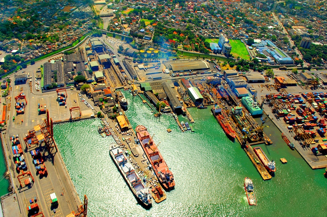 The Japanese majority-owned Colombo Dockyard, Sri Lanka