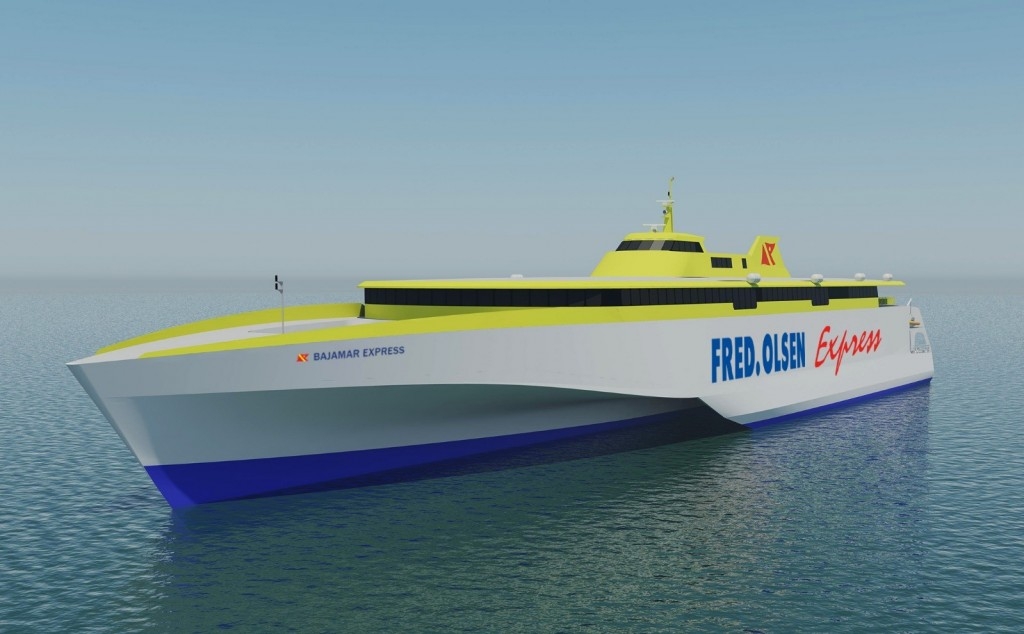 Austal Begins Building Second Trimaran Ferry For Fred Olsen Express Baird Maritime