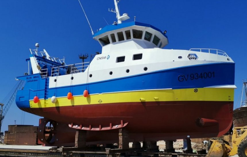 VESSEL REVIEW  Blue Wave – Moroccan-built diesel-electric trawler